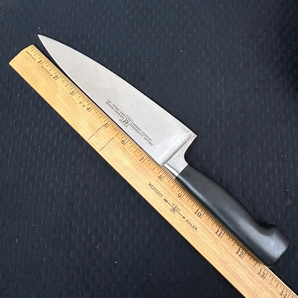 Zwilling J.A. Henckels 8 Inch Chef Knife Solingen Germany‎ Friodur 31071-200mm